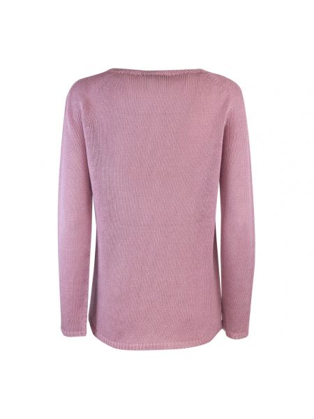 Jersey de lino de tela jersey Max Mara Studio rosa