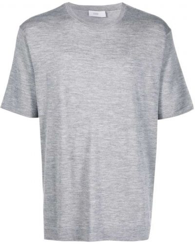 Camiseta de cuello redondo Closed gris