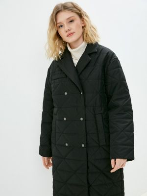Утепленная демисезонная куртка Lawinter черная