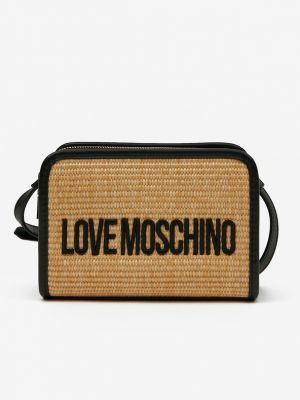 Чанта през рамо Love Moschino кафяво