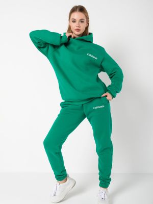 Oversize treniņtērps ar apdruku ar kabatām K&h Twenty-one zaļš