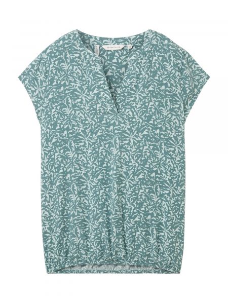 Блуза Tom Tailor зелено