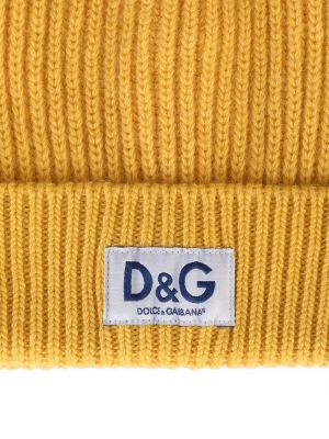 Mütze Dolce & Gabbana gelb