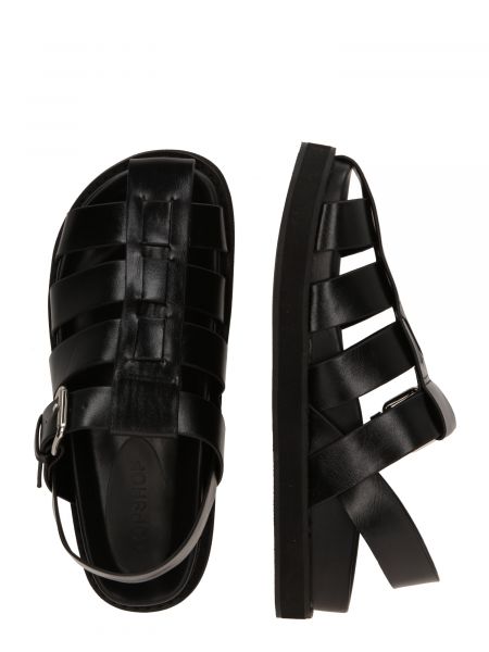 Remienkové sandále Topshop čierna