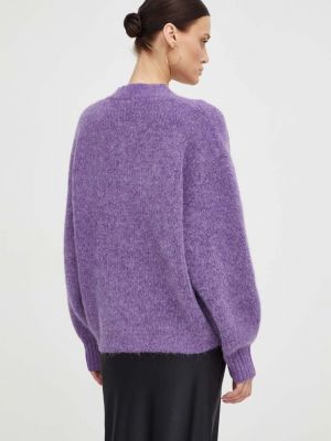 Vlněný svetr Won Hundred fialový