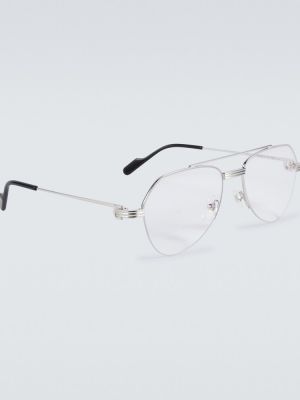 Γυαλιά Cartier Eyewear Collection ασημί
