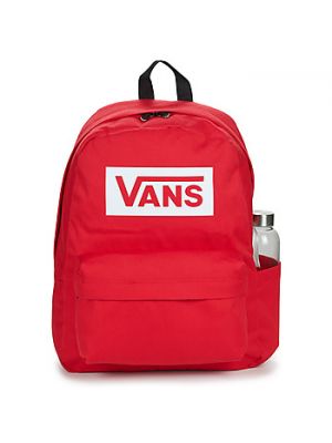 Plecak z nadrukiem Vans czerwony