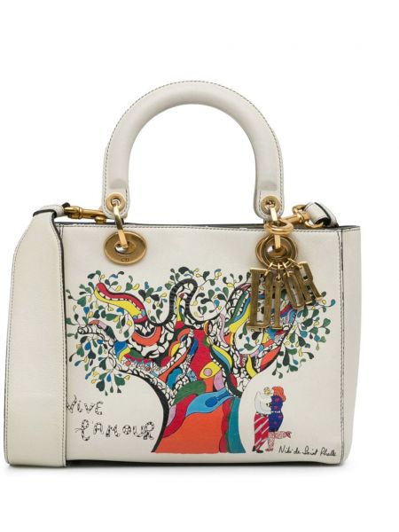 Τσάντα shopper Christian Dior Pre-owned λευκό