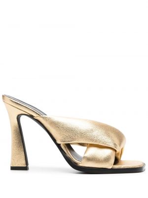 Sandale mit absatz Pinko gold