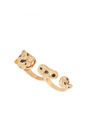 Křišťálový prsten Susan Caplan Vintage zlatý