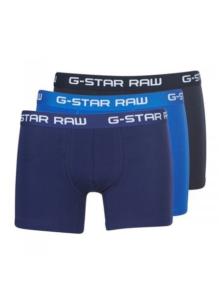 Bokserki w gwiazdy klasyczne G-star Raw niebieskie