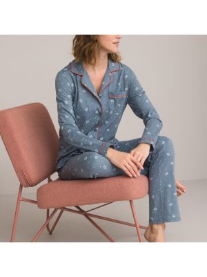 Pijama de algodón con estampado La Redoute Collections