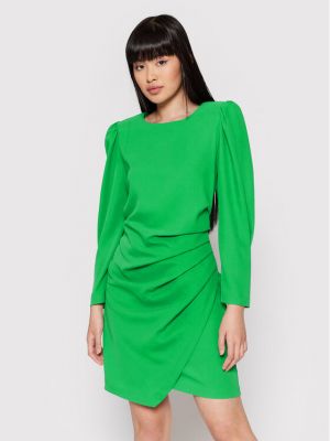 Коктейлна рокля Kontatto зелено