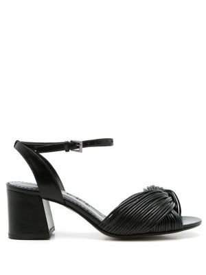 Sandale din piele Sarah Chofakian negru