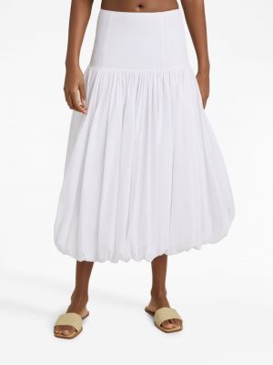 Kleid mit plisseefalten Cinq A Sept weiß