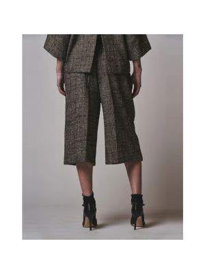 Pantalones cortos de tweed Douuod Woman negro