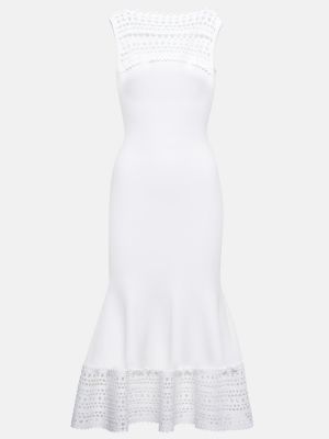 Sukienka midi Alaã¯a biała
