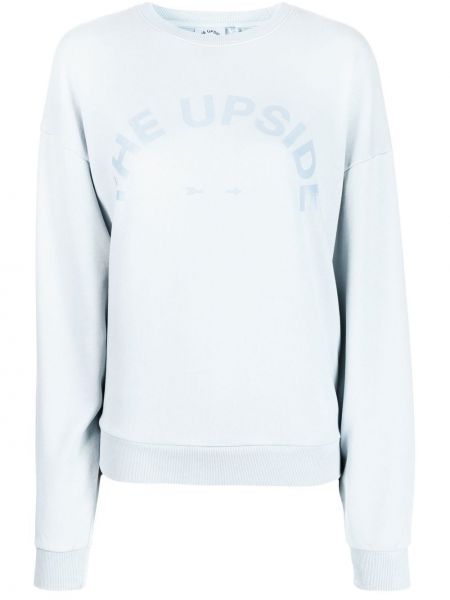 Trykt sweatshirt The Upside blå