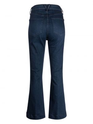 Bootcut jeans ausgestellt Veronica Beard blau