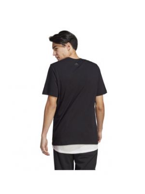 T-shirt brodé en jersey Adidas Sportswear noir