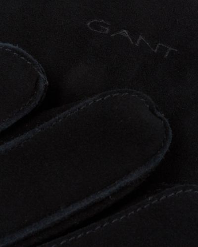 Szarvasbőr kesztyű Gant fekete