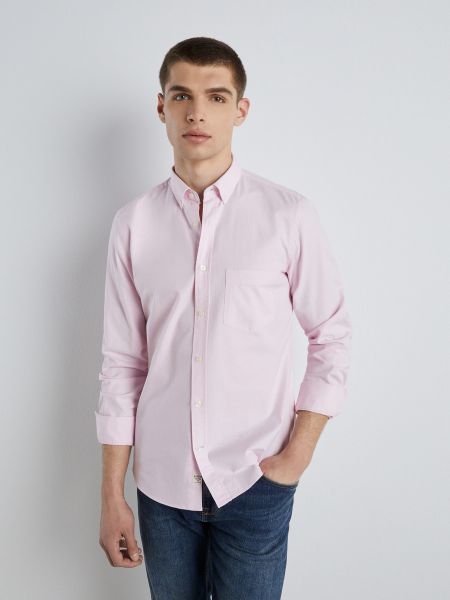 Camisa manga larga Easy Wear rosa