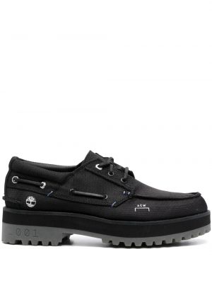 Brogue cipele s vezicama s printom s čipkom Timberland crna