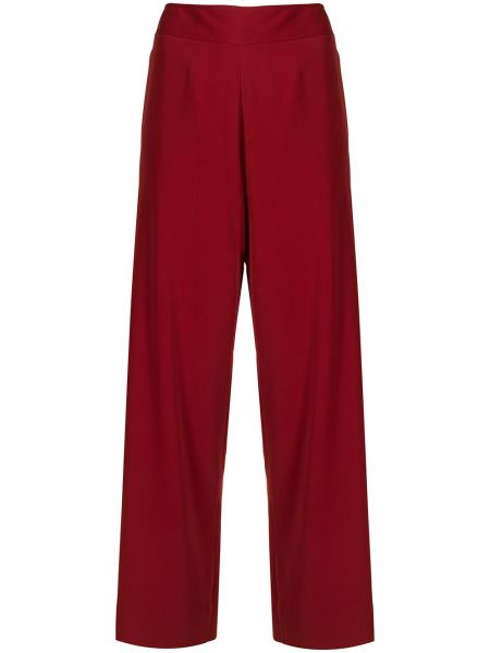 Pantalones de cintura alta Jean Paul Gaultier Pre-owned rojo