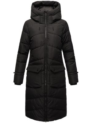 Palton de iarna Marikoo negru