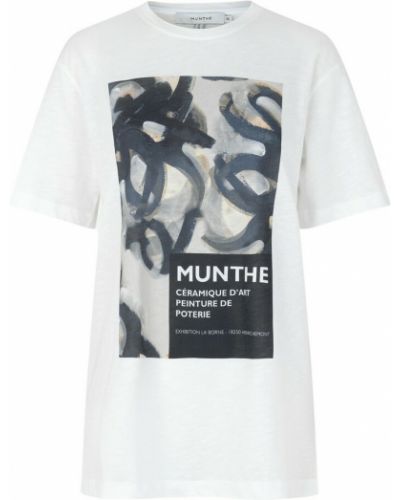 T-shirt Munthe, biały