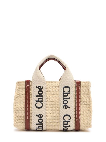 Mini laukku Chloe beige