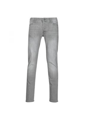 Jeans skinny slim fit Jack & Jones grigio