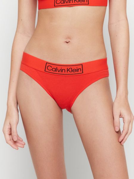 Slipy Calvin Klein czerwone
