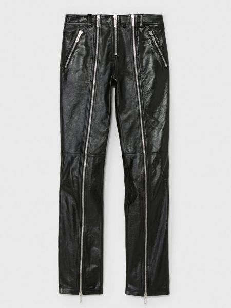 Spodnie skórzane 032c czarne