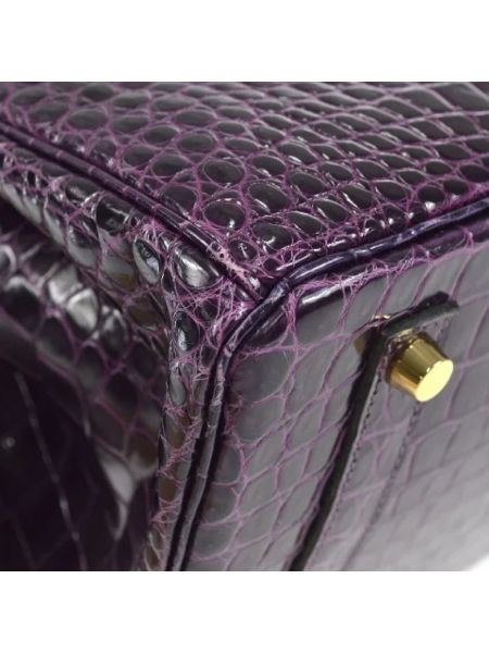 Bolsa retro Hermès Vintage violeta