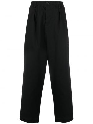 Βαμβακερό παντελόνι Marni μαύρο