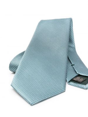 Šilkinis kaklaraištis Brioni žalia