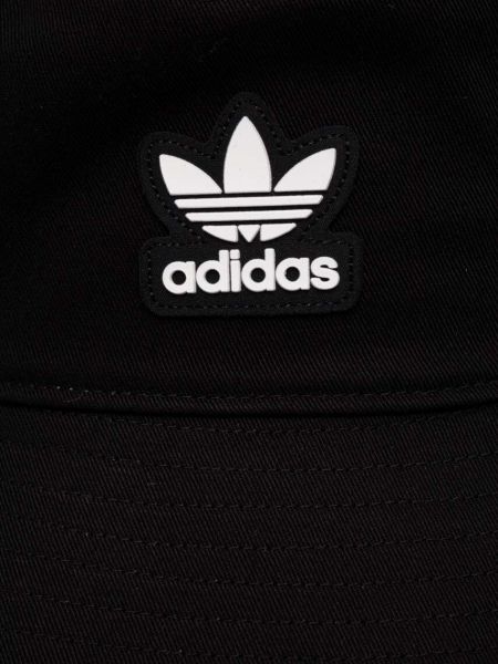 Bombažni klobuk Adidas Originals črna