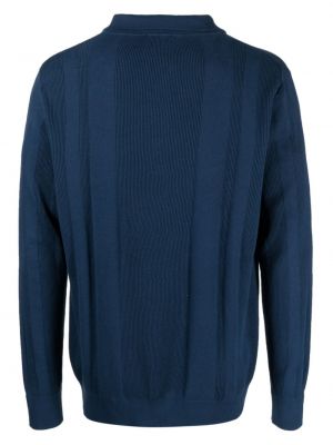 Cardigan en tricot Sunspel bleu