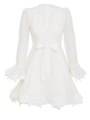 Белое платье Zimmermann