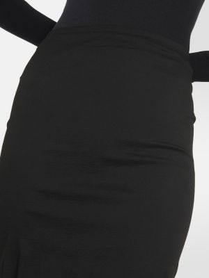 Dlhá sukňa Alaã¯a čierna