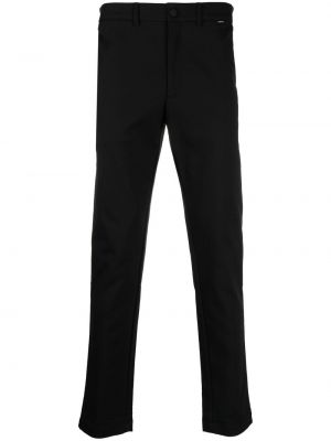 Pantalones chinos con bordado Calvin Klein negro