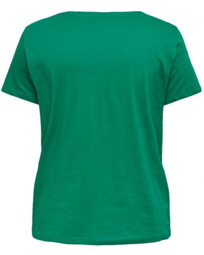 T-shirt à motif mélangé Only Carmakoma vert