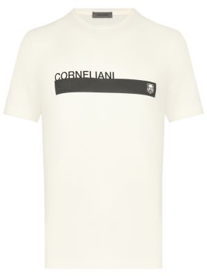 Белая футболка Corneliani