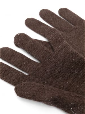 Rękawiczki Peserico brązowe