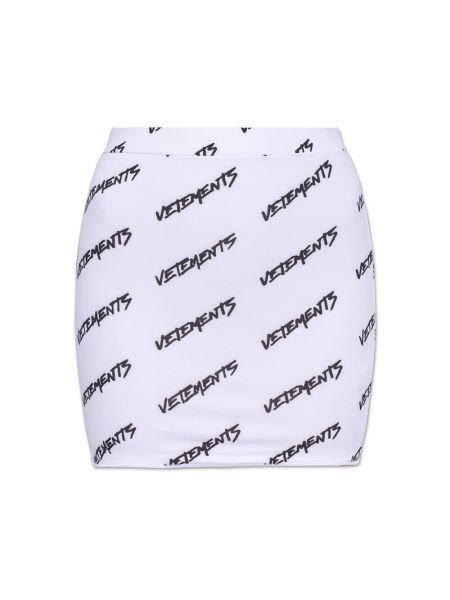 Spódnica Vetements, biały