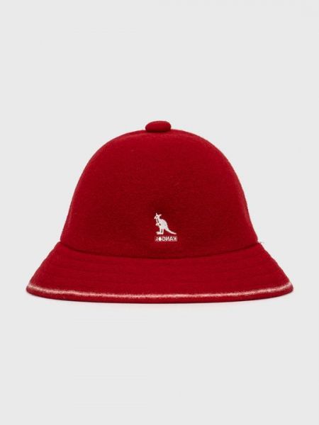 Шерстяная шапка Kangol красная