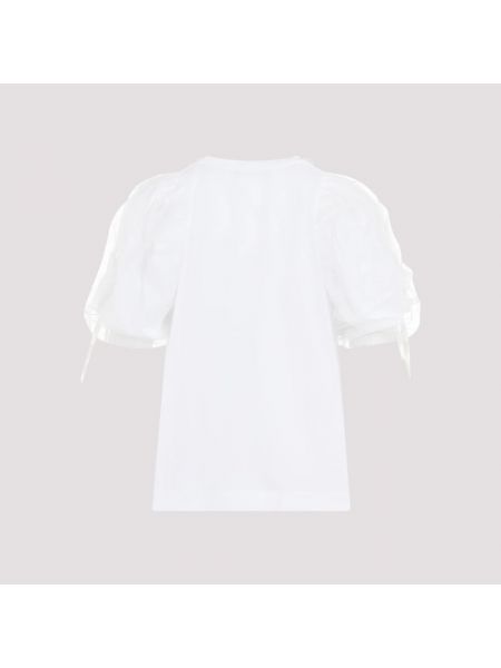 Haftowana bluzka Simone Rocha biała