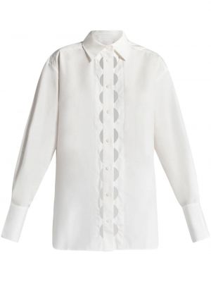 Памучна риза Shona Joy бяло