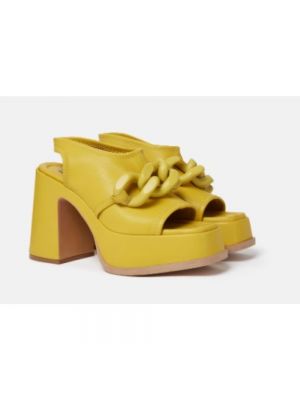 Sandały Stella Mccartney żółte